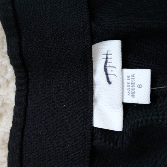 NEW J. Jill Stretch Pants 6 Black - Picture 2 of 14